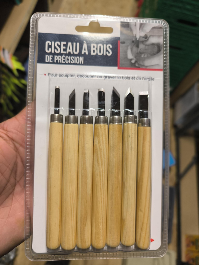 CISEAU A BOIS DE PRÉCISION X7