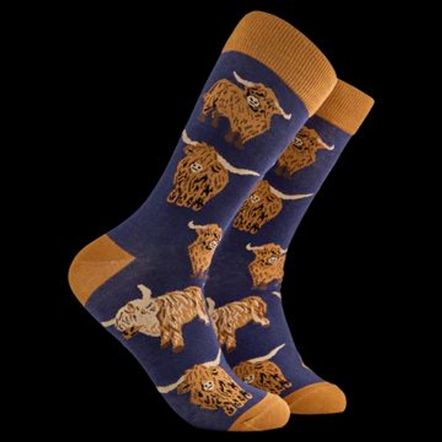 Och Aye the Moo! Bamboo Socks