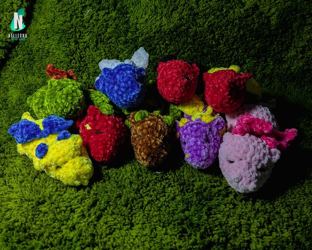 Adoptez votre Baby Dragon - Peluche en crochet 