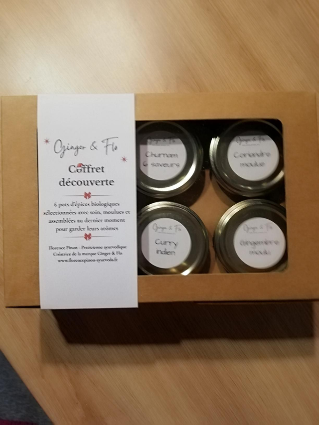 Coffret découverte 6 épices 