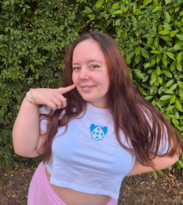 🧜♀️ Mermaid Melody 🫧Crop Top brodé 💌 Précommande