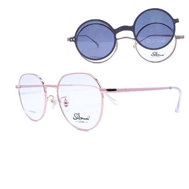 Lentes con clipon polarizado Silmo JL-21213W