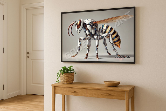 Cadre Frelon Asiatique Cybernétique (04)