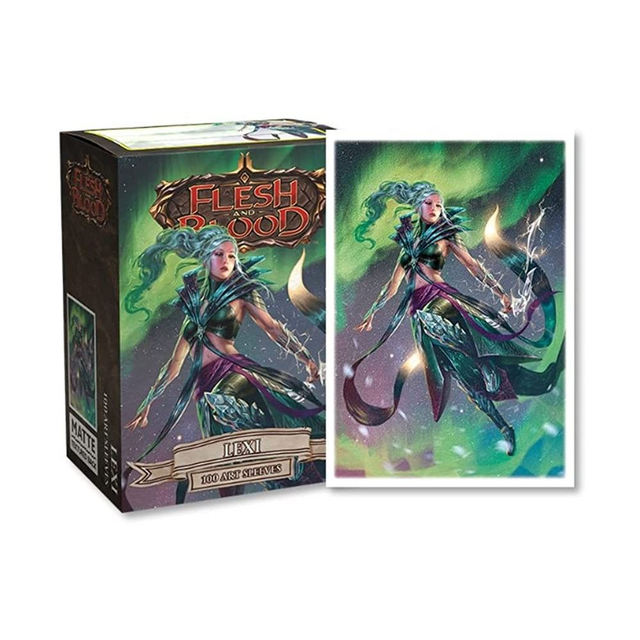 Arcane Tinmen Dragon Shield - 100 Flesh &amp; Blood Matte Art Sleeves - Lexi