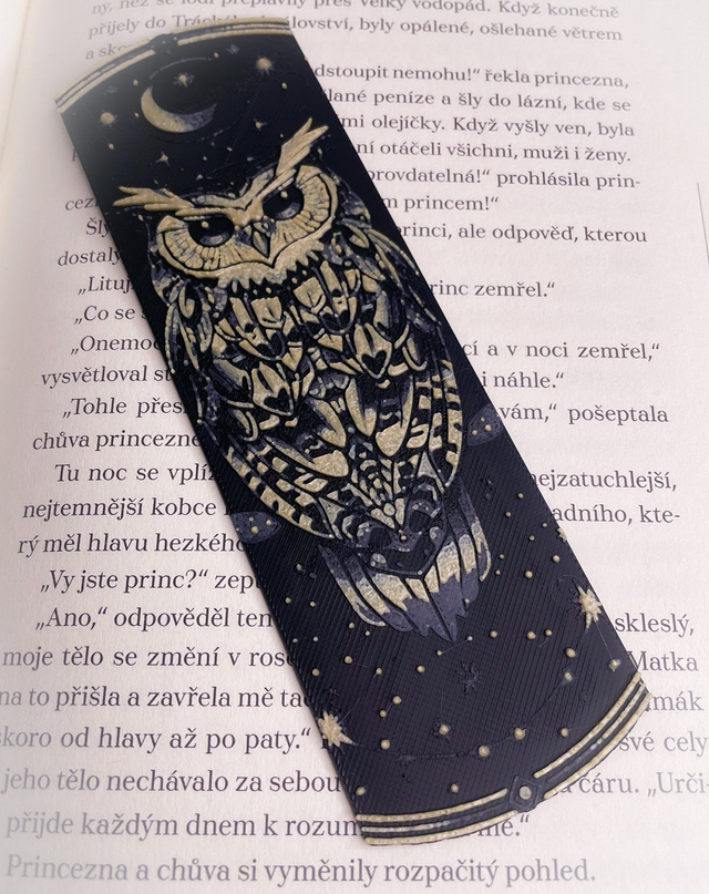 Záložka Magická sova