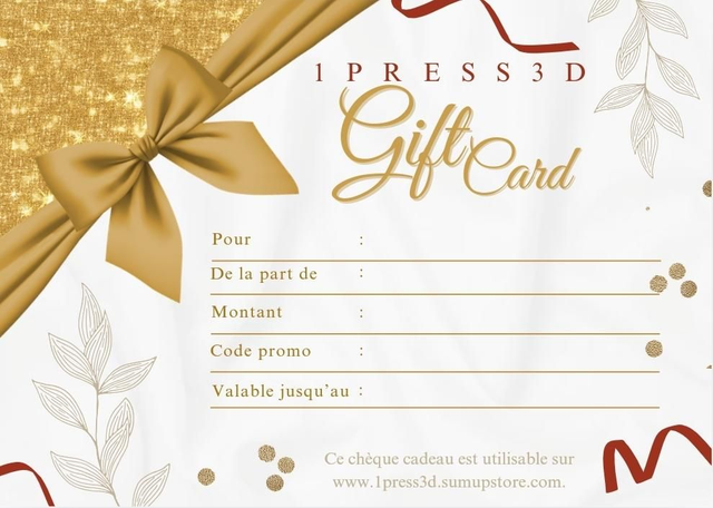 Chèque Cadeau 