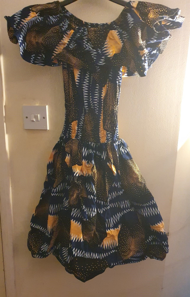 African dress child size size 13