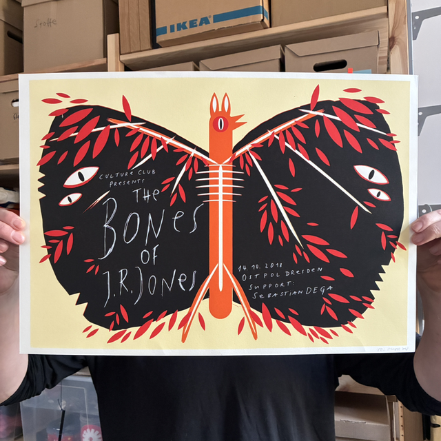 Gigposter "The Bones of J.R. Jones"