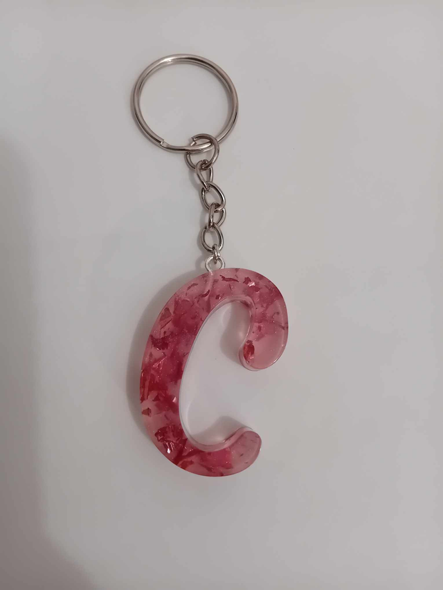 porte clef lettre C