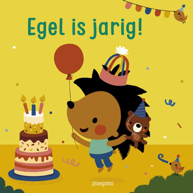 25386 boek egel is jarig 