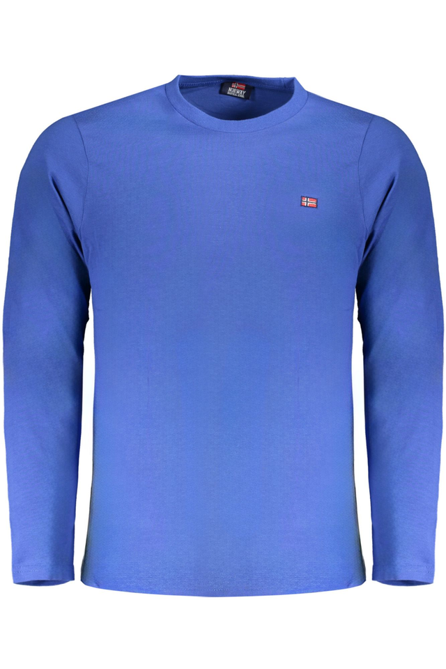 NORWAY 1963 T-SHIRT MANICHE LUNGHE UOMO BLU