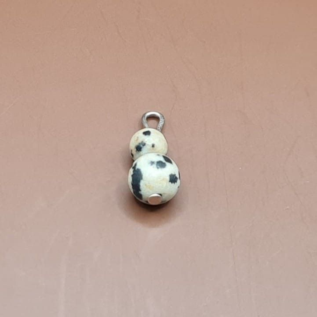 Pendentif Jaspe dalmatien