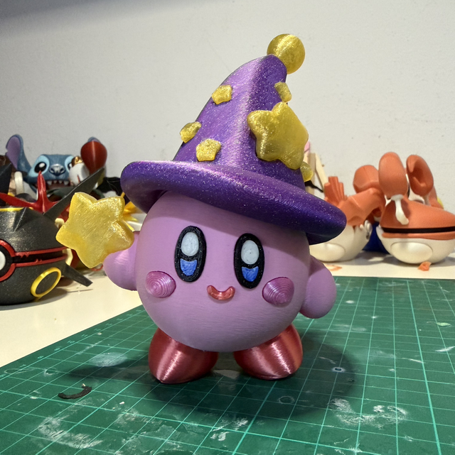 Fanart pla effetto multicolor o glitter