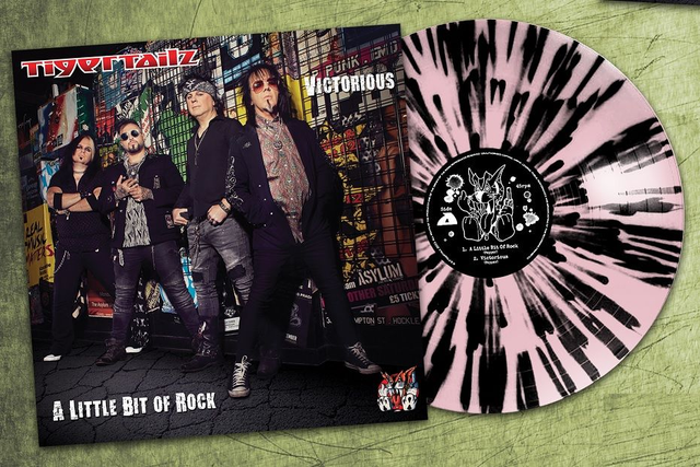 A Little Bit Of Rock EP - Pink/Black Splatter Vinyl