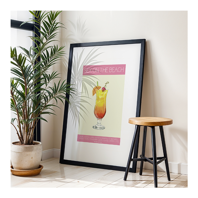 &#039;Sex on the Beach&#039; art print