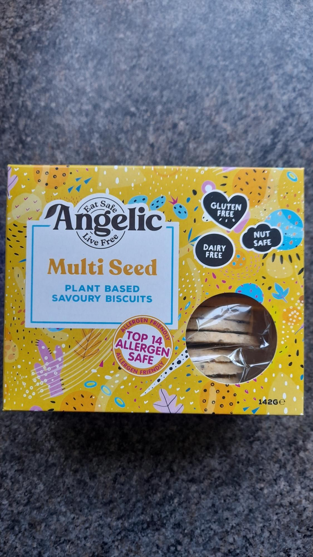 Angelic Multi Seed savoury biscuits