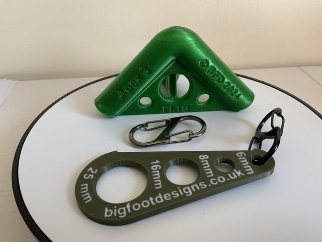 Apex 3 - PETG Lavvu Tent Top Bracket for Telescopic Poles - SALE