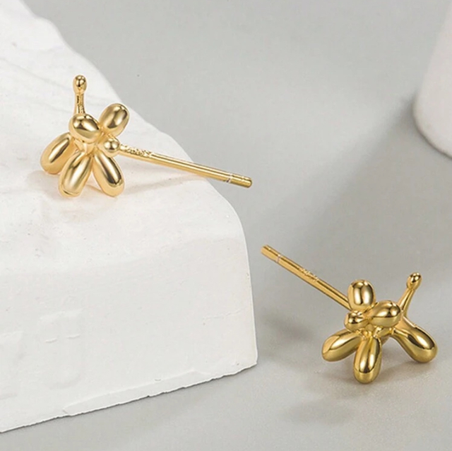 Balloon Dog Earrings 