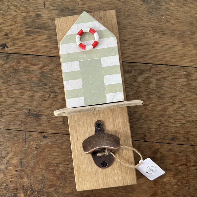 Beach Hut Bottle Opener