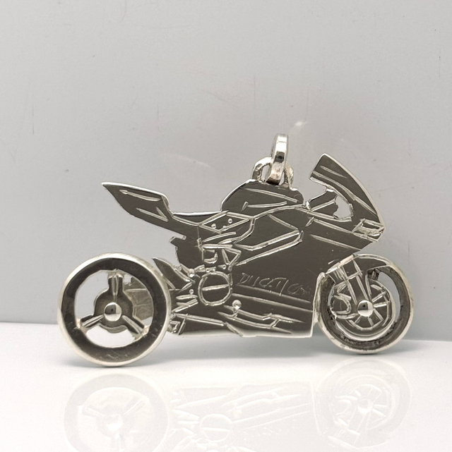 Pendentif Moto articulée Panigale