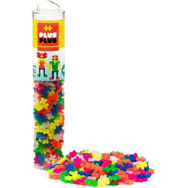 Plus-Plus Neon Mix - 240 Pcs - Tube