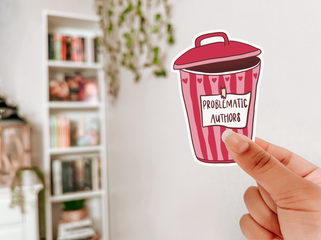 Sticker - Problematic authors