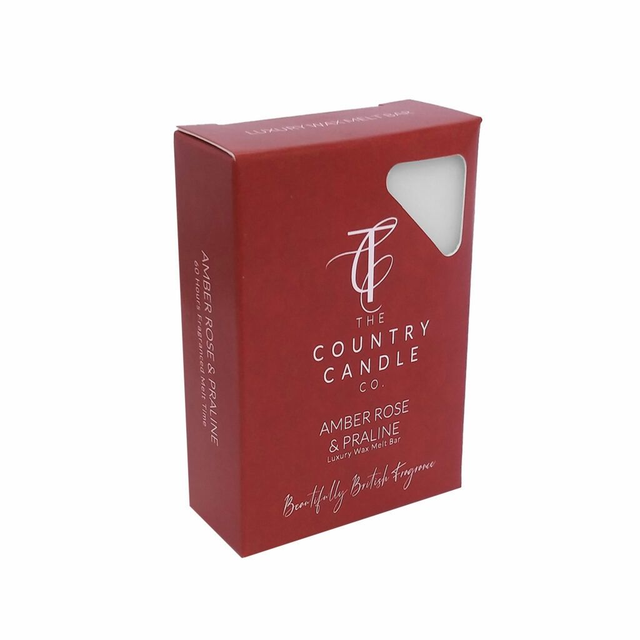 Amber Rose &amp; Praline Soy Wax Melt Bar