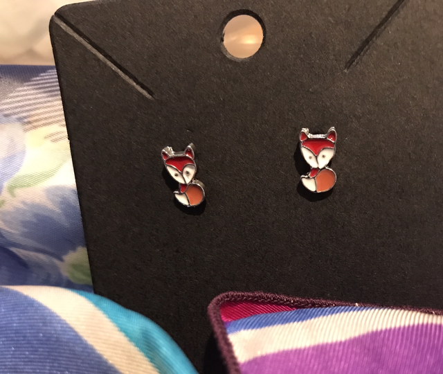 Children Red Earrings - CRE10