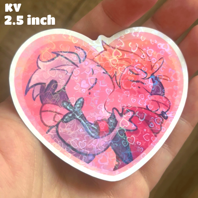 Kiss Holo – Plantcest - 2.5 inch sticker (KV)