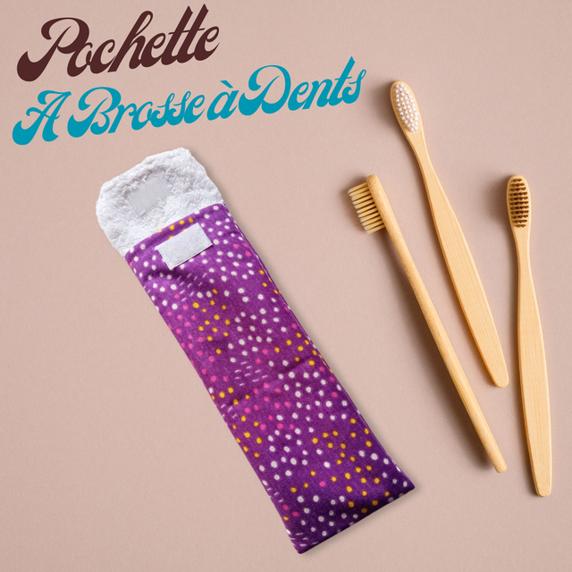 Pochette à brosse à dents 