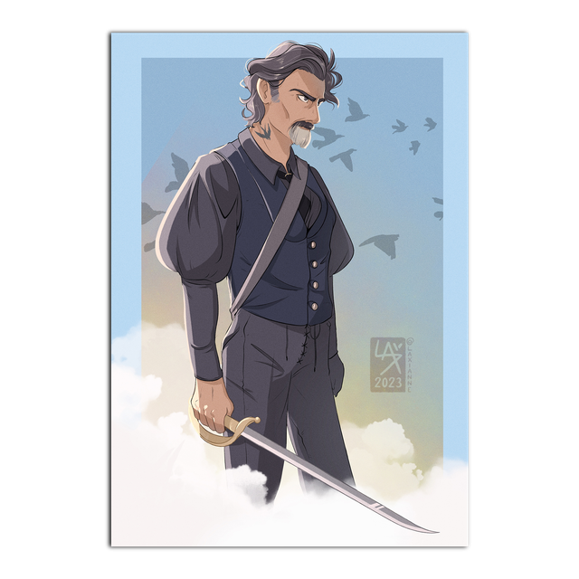 Izzy Hands - A5 Print