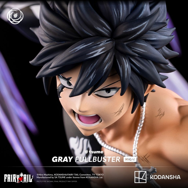 (Preordine) Gray Fullbuster - Fairy Tail - Statua Ikigai Tsume Art 1/6 ❄️🧊 (Anche a rate! 👇)