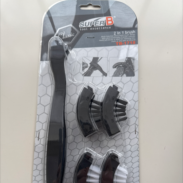 Super B TB-1718 2 In 1 Brush