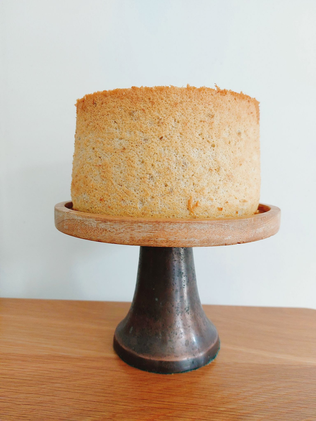 Gâteau nuage à la banane entier