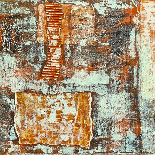 'Key Stone' - square card (15cm) + envelope