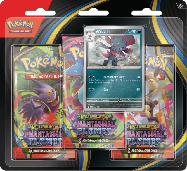 Pokémon TCG Mega Evolution: Phantasmal Flames - Booster Pack