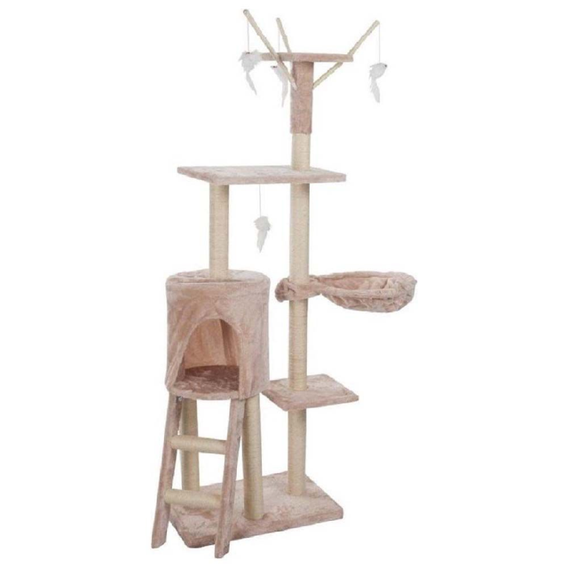 Katzenkratzbaum TOPMAST Sara, beige, 50 x 35 x 138 cm