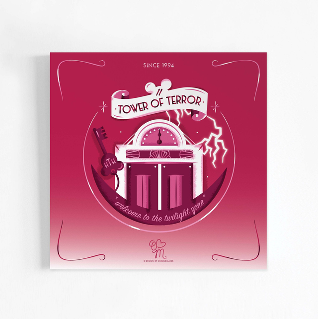 Illustration Attractions Légendaires | 11 Tower Of Terror