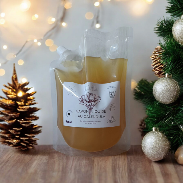 SAVON LIQUIDE AU CALENDULA Corps &amp; Cheveux