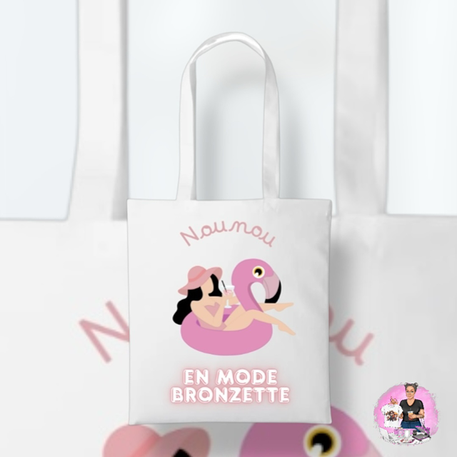 Tote bag « la p’tite dame »