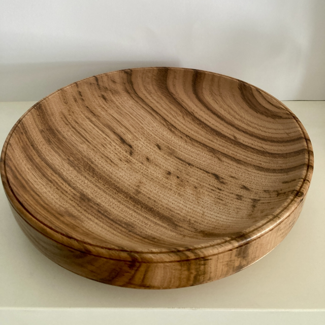Tiger striped sweet chestnut bowl