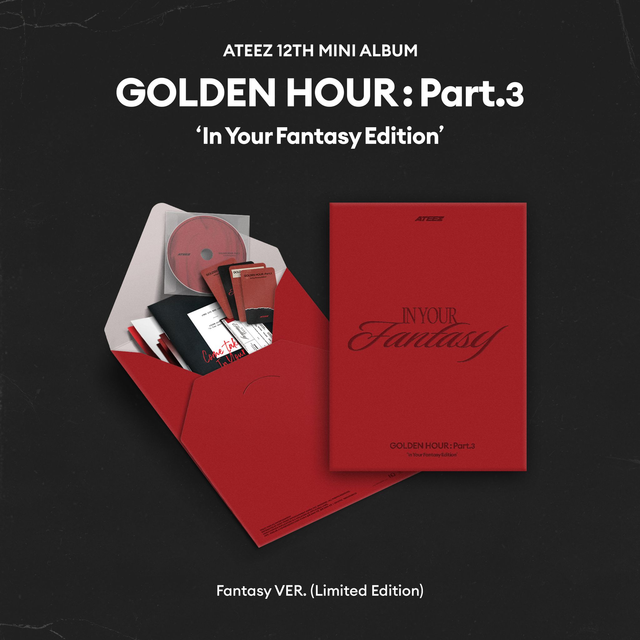 ATEEZ - [GOLDEN HOUR : Part.3 'In Your Fantasy Edition' (Limited)] | Random [Pre-Order]