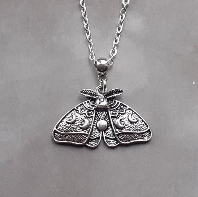 Moth Necklace 