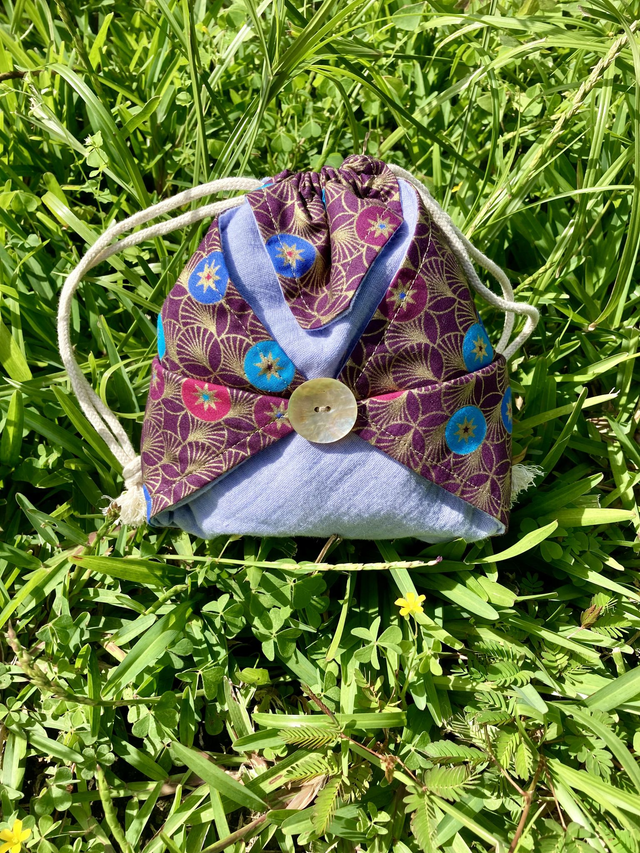 Pochette Origami - Moyen - Duo de Coton