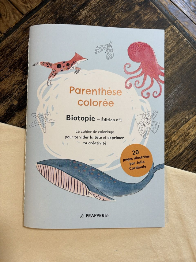 Parenthèse colorée – Cahier de coloriage