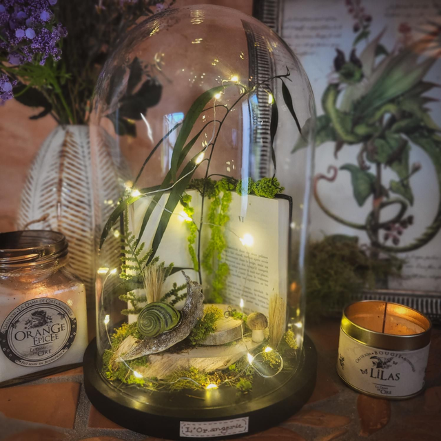 Le lecteur des sous-bois - Sculpture Fantastique 