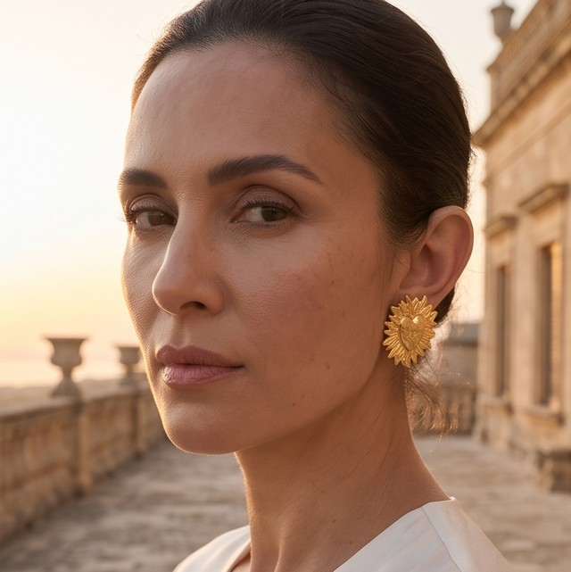 🌞 Boucles d'Oreilles Valeria 💛