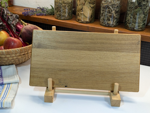 Parkett Upcycling - Schneidbrett Eiche klein Paar