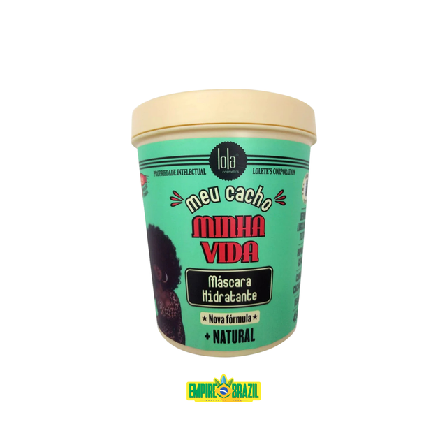 Máscara Meu Cacho Minha Vida /  Hydrating Moisturizing Hair Mask LOLA FROM RIO 450g