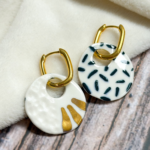 Les RÉVERSIBLES, boucles d’oreilles